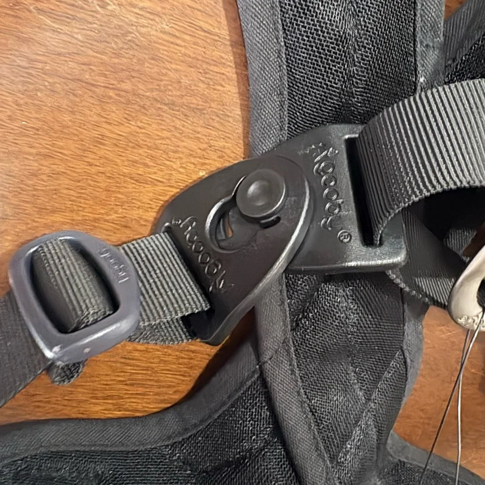 Gooby Dog Harness Comfort X One Black Large